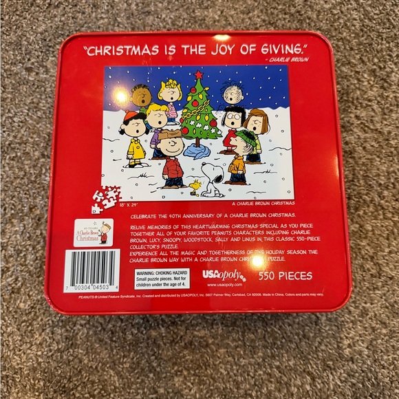 A Charlie Brown Christmas Collector's Puzzle 550 pieces - Picture 4 of 5